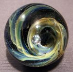 Vortex Marble with Cubic Zirconia (CZVortexT010102)