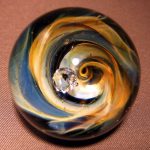 Vortex Marble with Cubic Zirconia (CZVortexT010103)