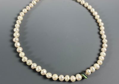Freshwater Pearls with Labradorite Accent